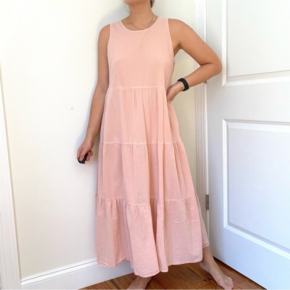 a new day Dresses Ankle Length Blush Color Sleeveless Dress Poshmark